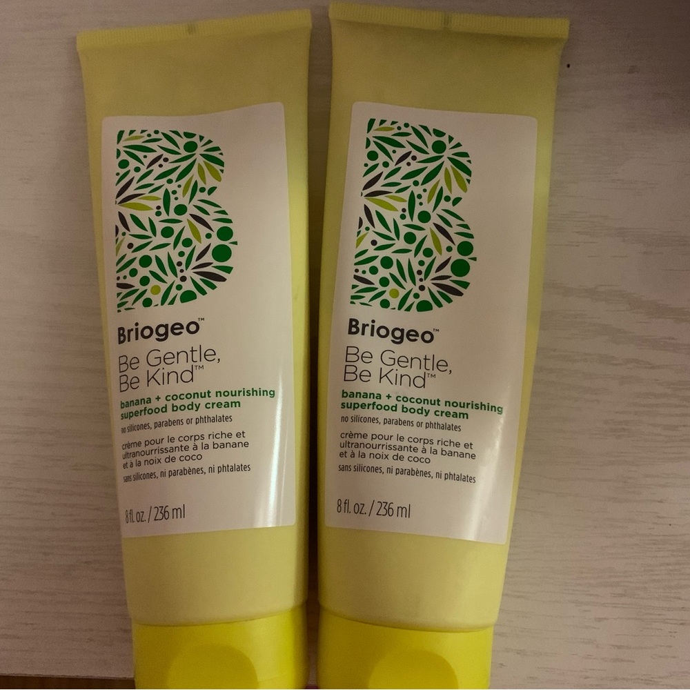 Brigeo Banana and coconut body lotion